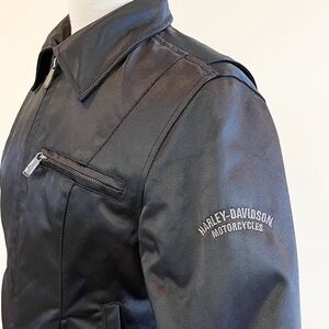 Harley Davidson Nylon Biker Jacket Size S